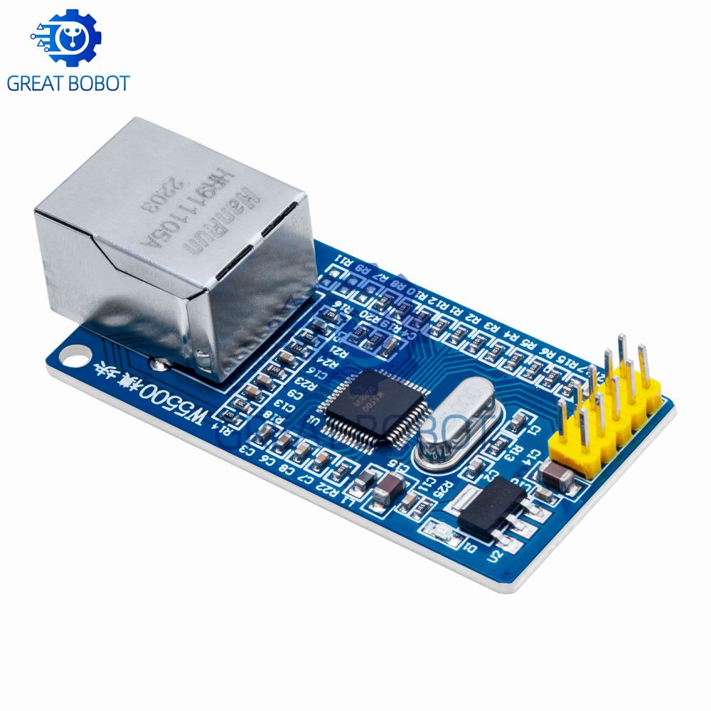 BS 1PCS  W5500 Ethernet networ - Ethernet Module W5500 reseña y precio