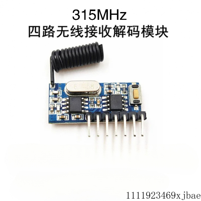 Wireless 433Mhz RF Module Rece - 433Mhz Receiver Module reseña y precio