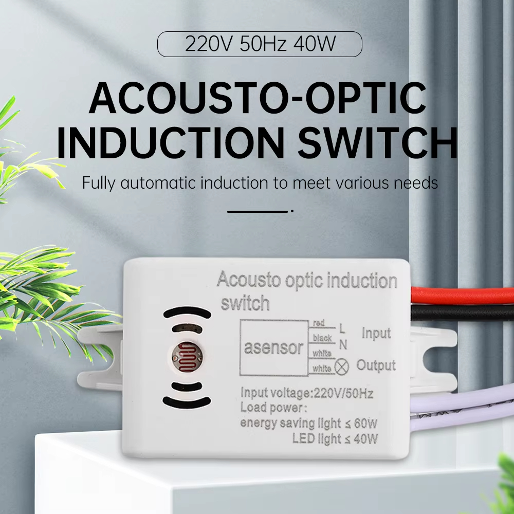 Sound Voice Sensor Switch Smar - Home Automation Industry reseña y precio