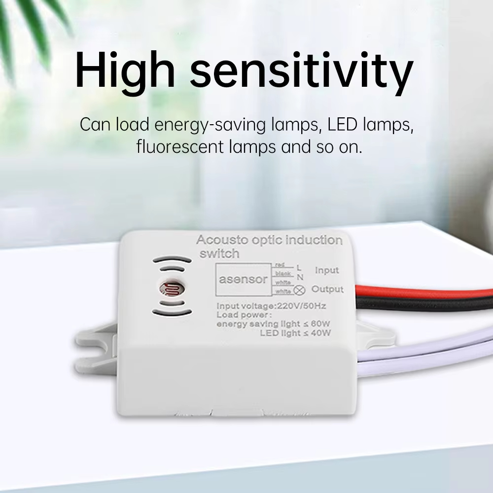 Sound Voice Sensor Switch Smar - Home Automation Industry reseña y precio