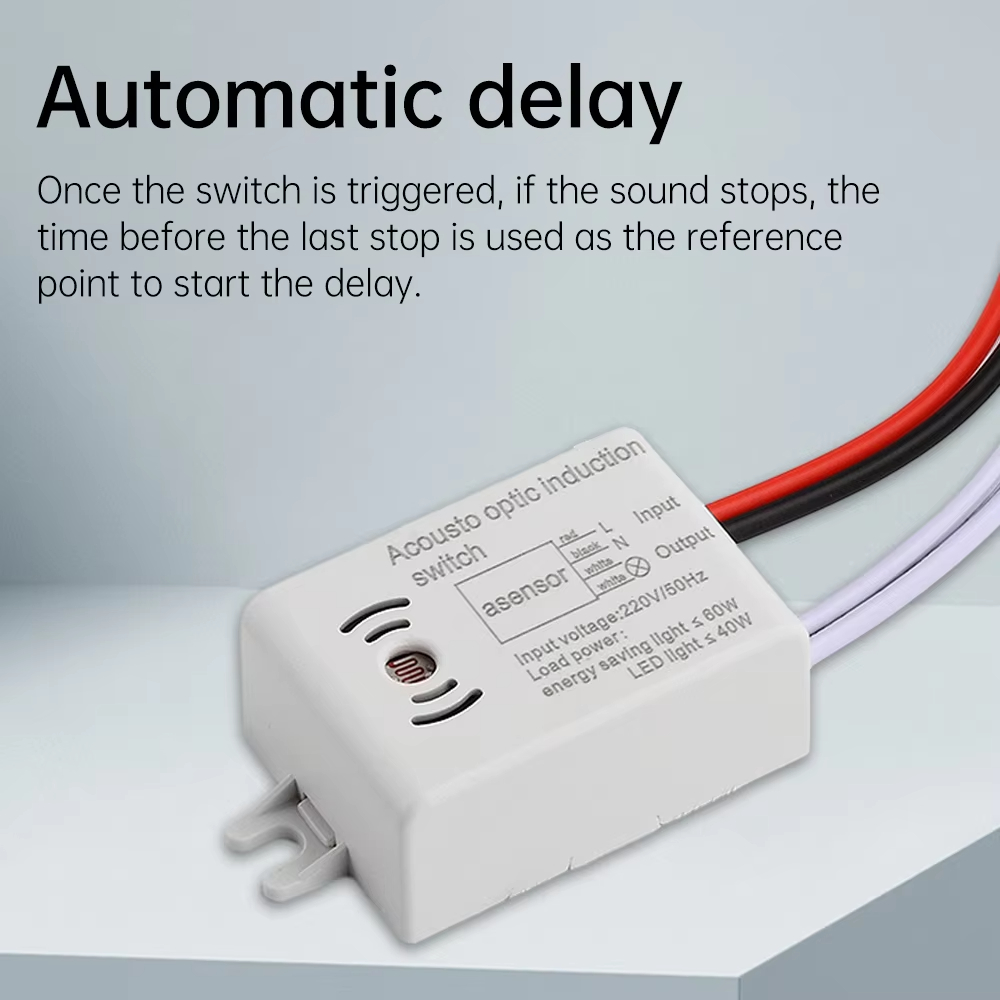 Sound Voice Sensor Switch Smar - Home Automation Industry reseña y precio