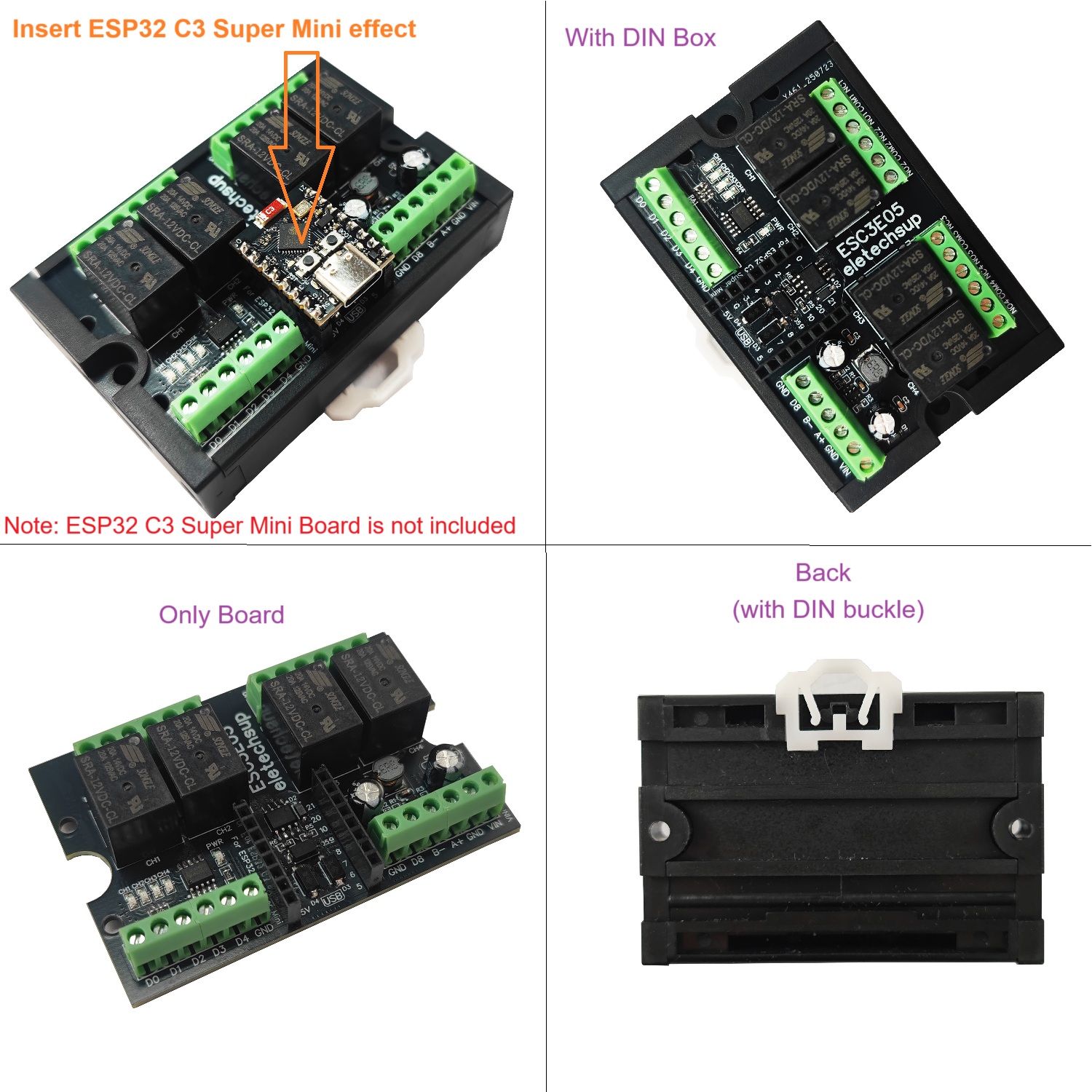 Ultimate ESP32 C3 Relay Module - Home Automation With Arduino reseña y precio