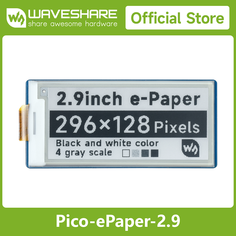 Waveshare 2.9inch E-Paper E-In - Display Epaper 2.9 reseña y precio