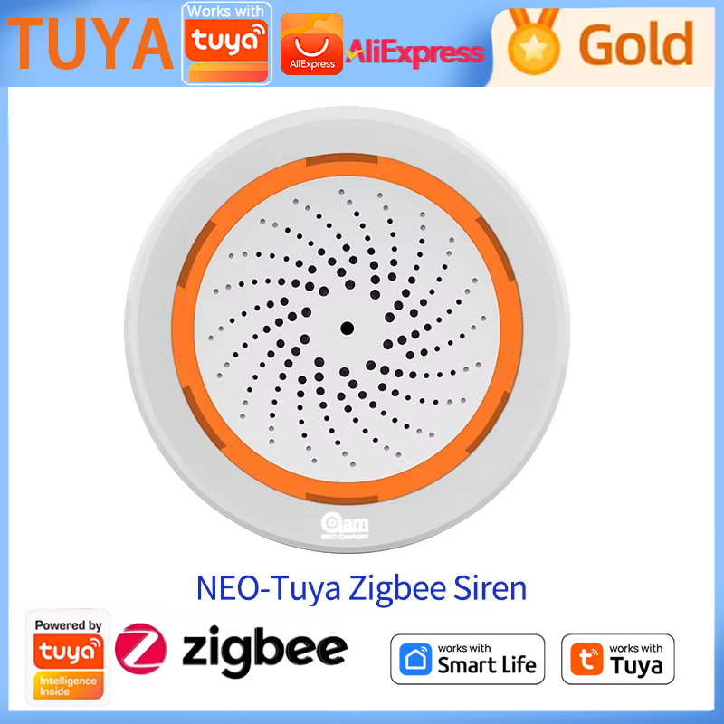 NEO-Tuya Zigbee Siren Gateway  - Home Automation Ideas reseña y precio
