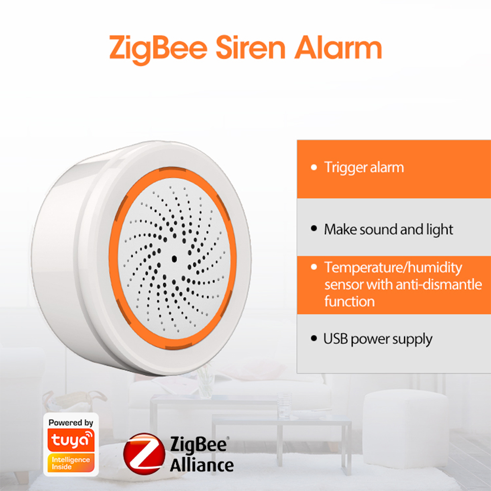 NEO-Tuya Zigbee Siren Gateway  - Home Automation Ideas reseña y precio