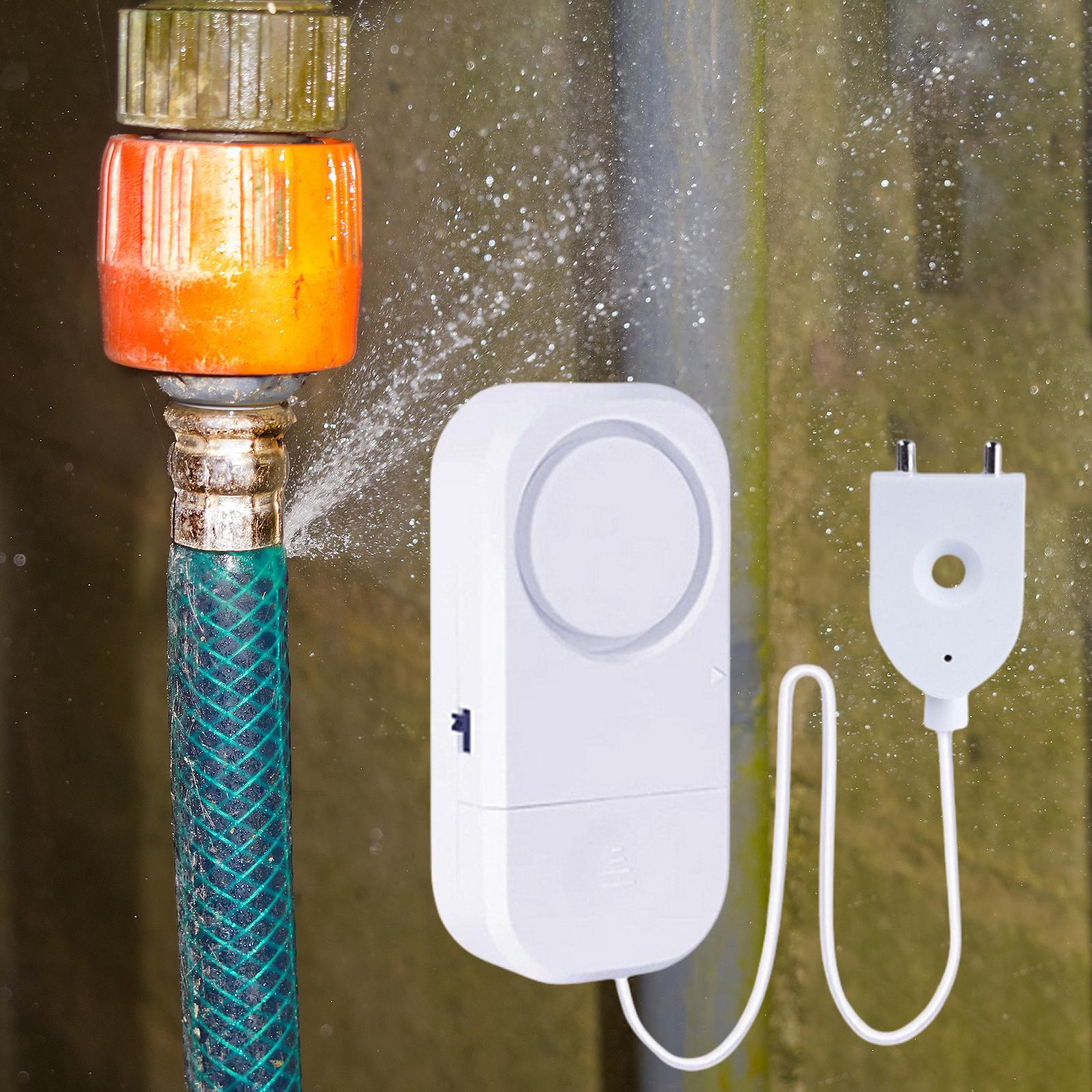 Water Leak Alarm Waterproof Co - Water Leak Detector Wired reseña y precio