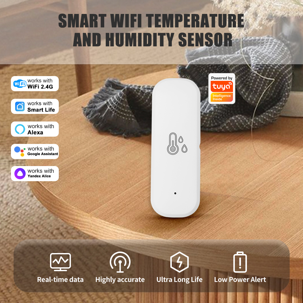 Tuya WiFi Temperature and Humi - Home Automation Ideas reseña y precio