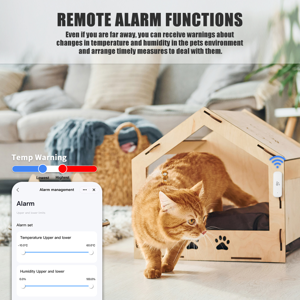 Tuya WiFi Temperature and Humi - Home Automation Ideas reseña y precio