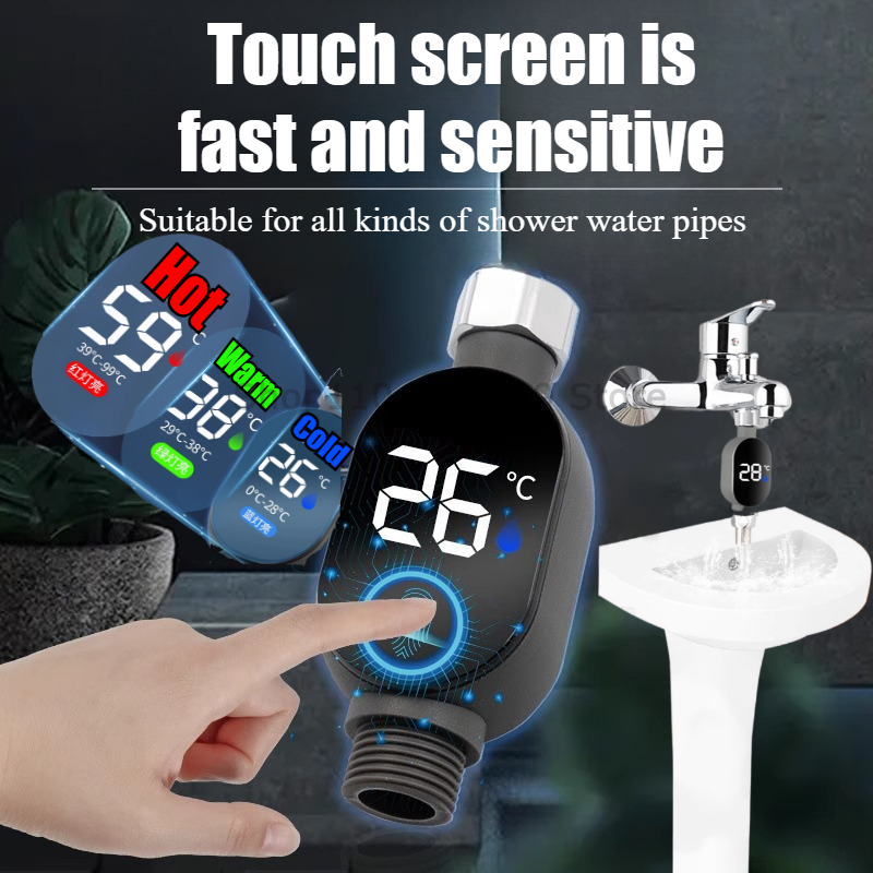 Black Bathroom Led Display Hom - Home Automation Industry reseña y precio
