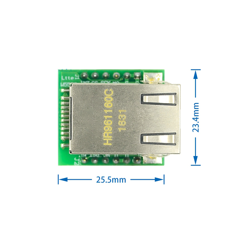 W5500 Chip USR-ES1 Brand New 8 - Ethernet Module W5500 reseña y precio
