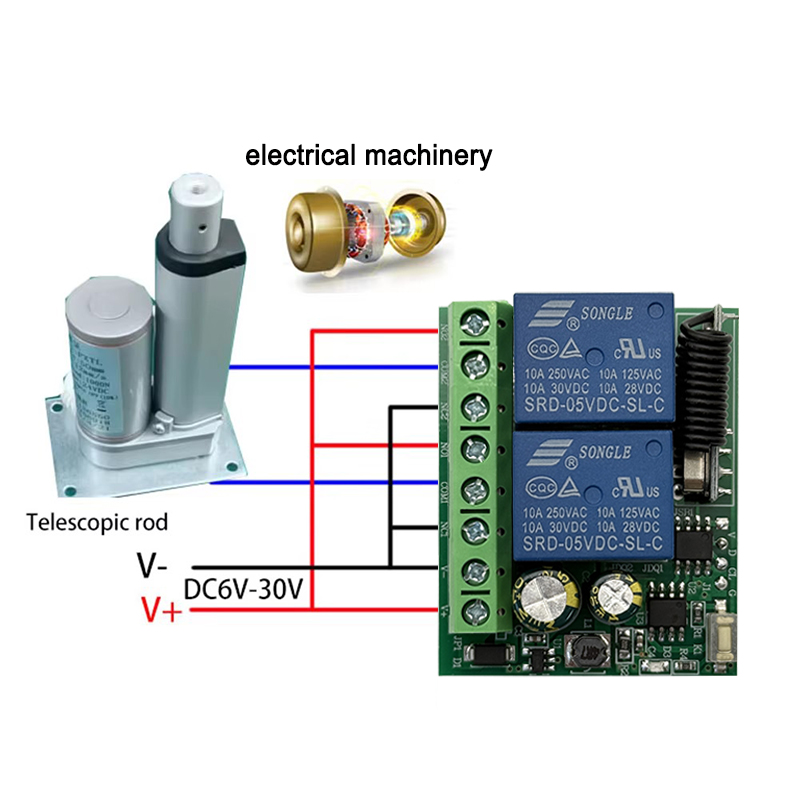 DC 9V 12V 24V AC 85-250V 2CH R - 433Mhz Receiver Module reseña y precio