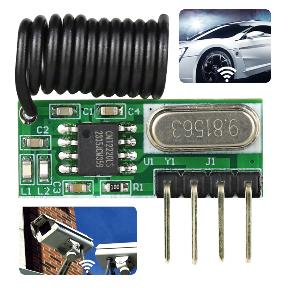 315MHz/433MHz RF Wireless Modu - 433Mhz Receiver Module reseña y precio