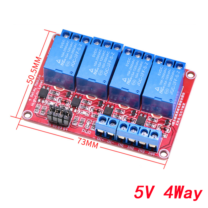 1 2 4 6 8 Channel 5V 12V 24V R - Relay 8 Channel Board reseña y precio