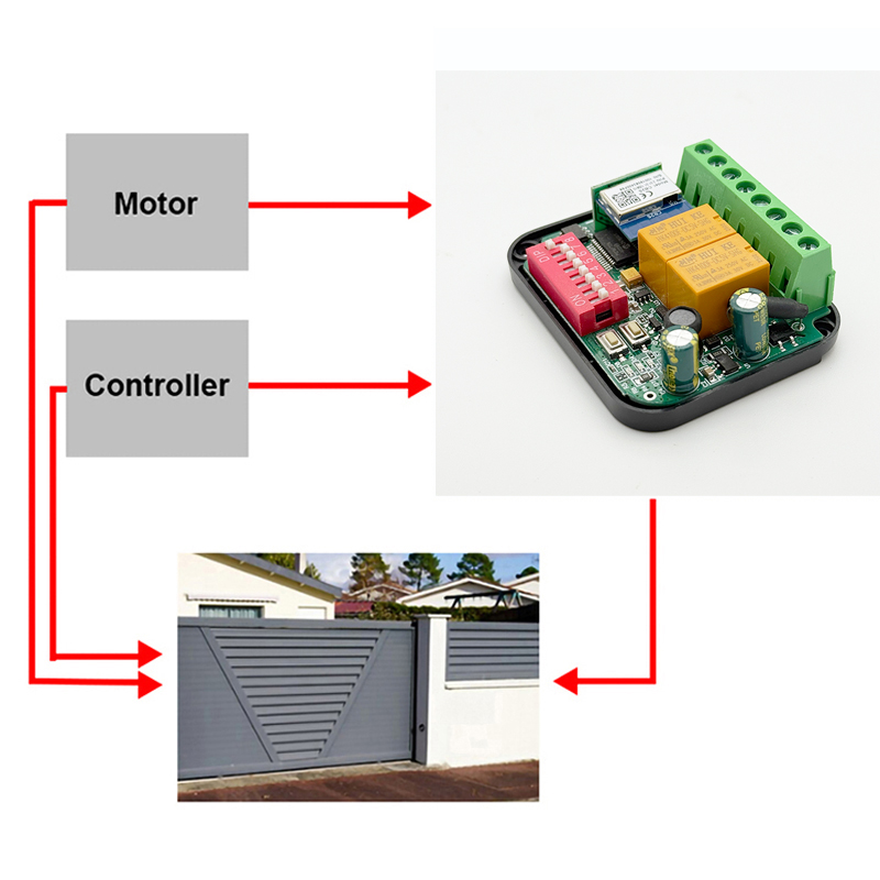 Universal Tuya WiFi Switch Gar - 433Mhz Receiver Module reseña y precio
