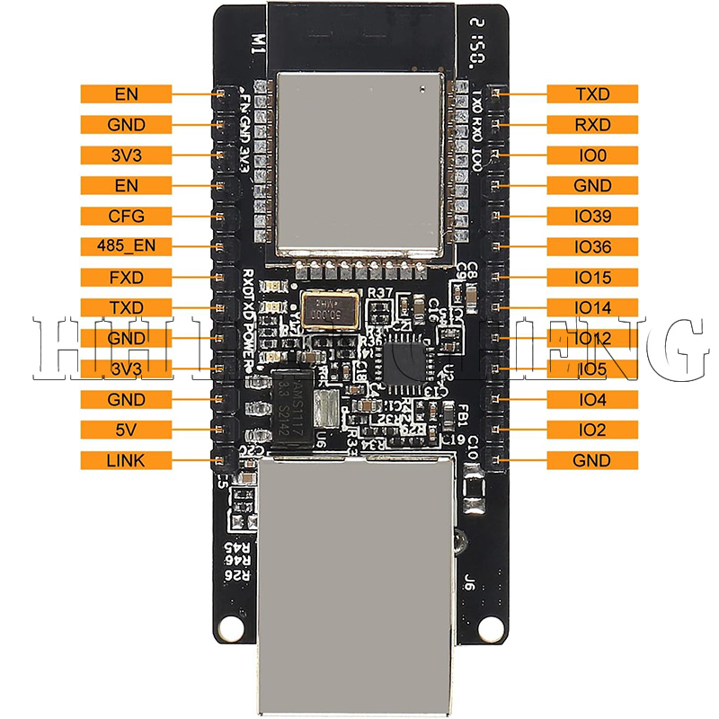 10-1PCS WT32-ETH01 Embedded Se - Ethernet Module W5500 reseña y precio