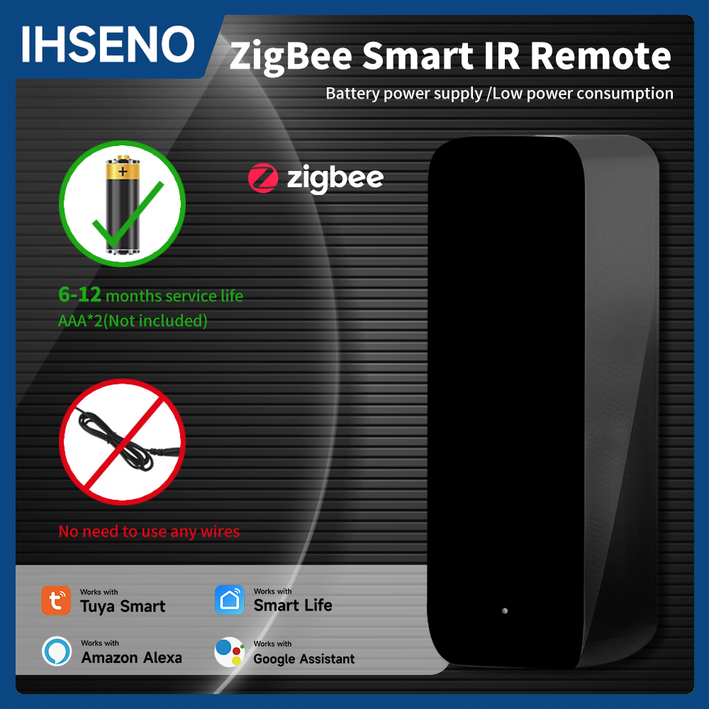 Tuya ZigBee Smart IR Remote Co - Ir Blaster Universal reseña y precio