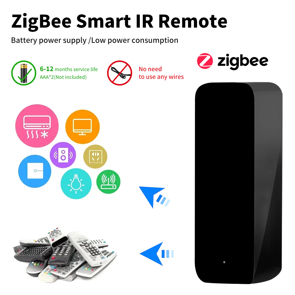 Tuya ZigBee Smart IR Remote Co - Ir Blaster Universal reseña y precio