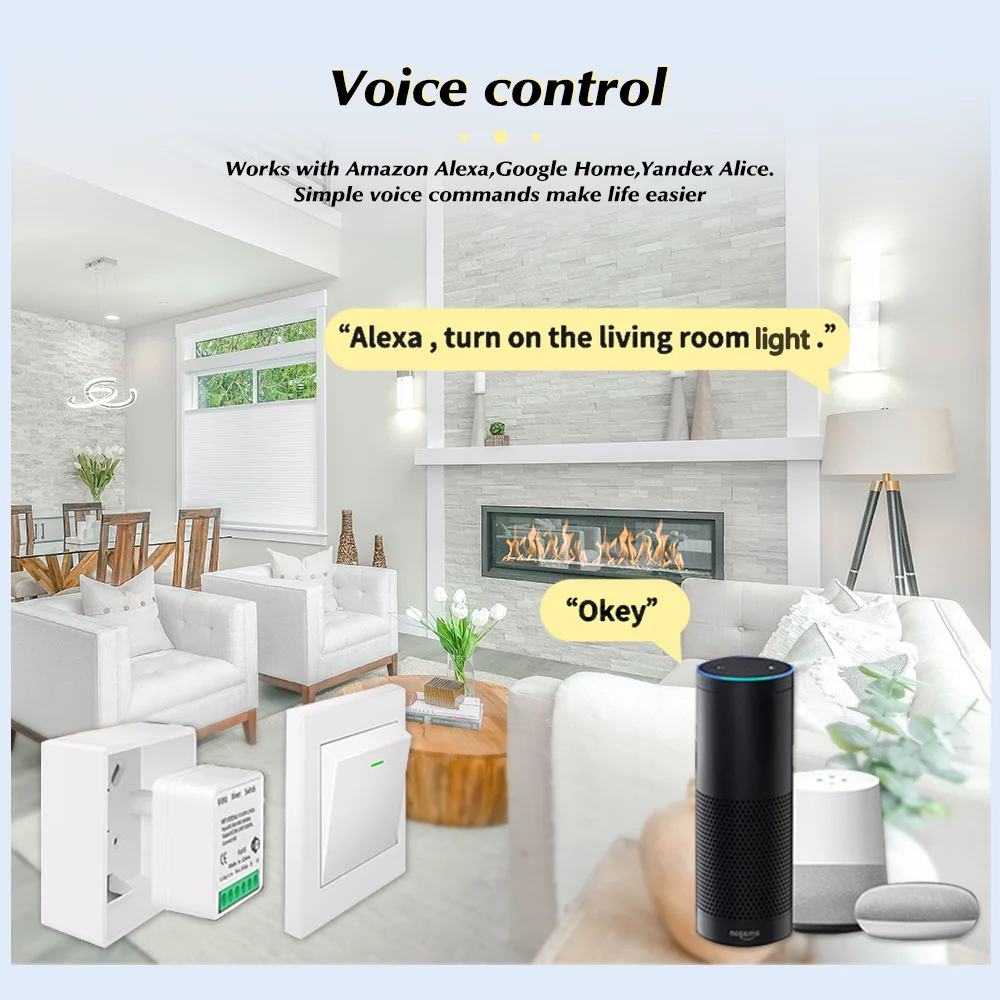 For Tuya Mini Smart WiFi Switc - Home Automation Ideas reseña y precio