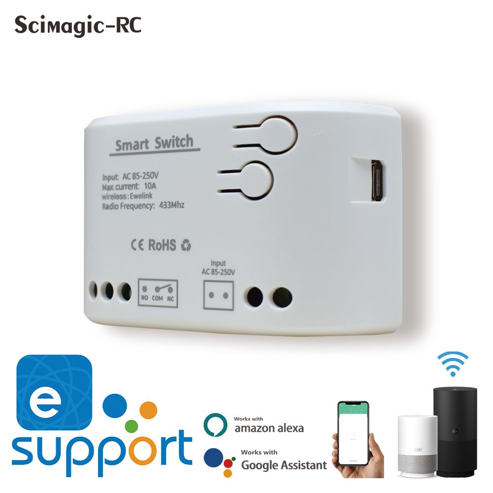 EWELINK Wifi Smart Relay Modul - 433Mhz Receiver Module reseña y precio