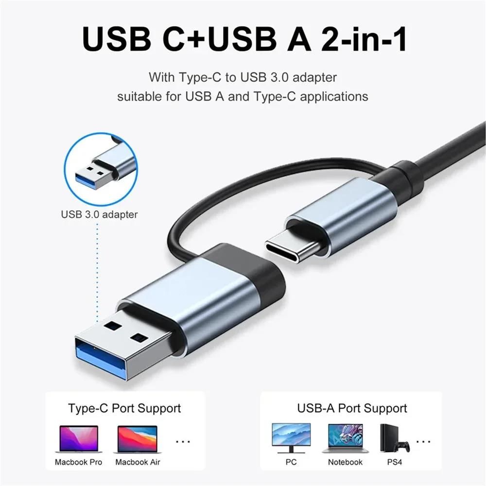 Type C Hub USB Splitter 8 In 1 - Home Assistant Sd reseña y precio
