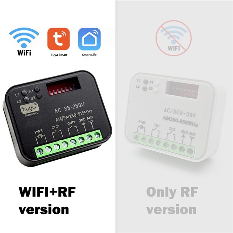 [NEW A09R!】 Garage Door/Gate R - 433Mhz Receiver Module reseña y precio