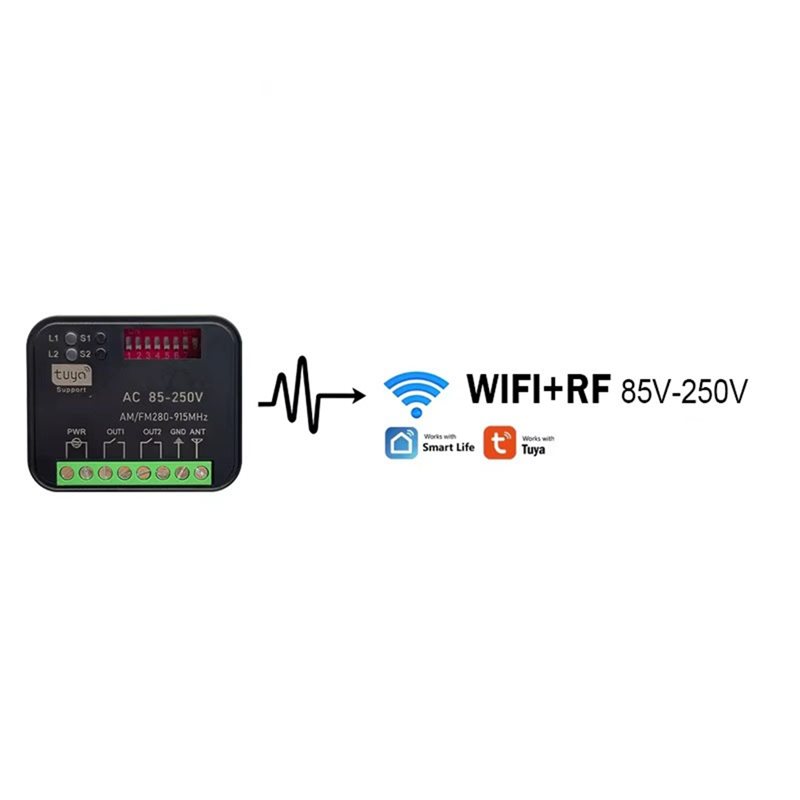 3CGRO-For RX MULTI Tuya Wifi S - 433Mhz Receiver Module reseña y precio