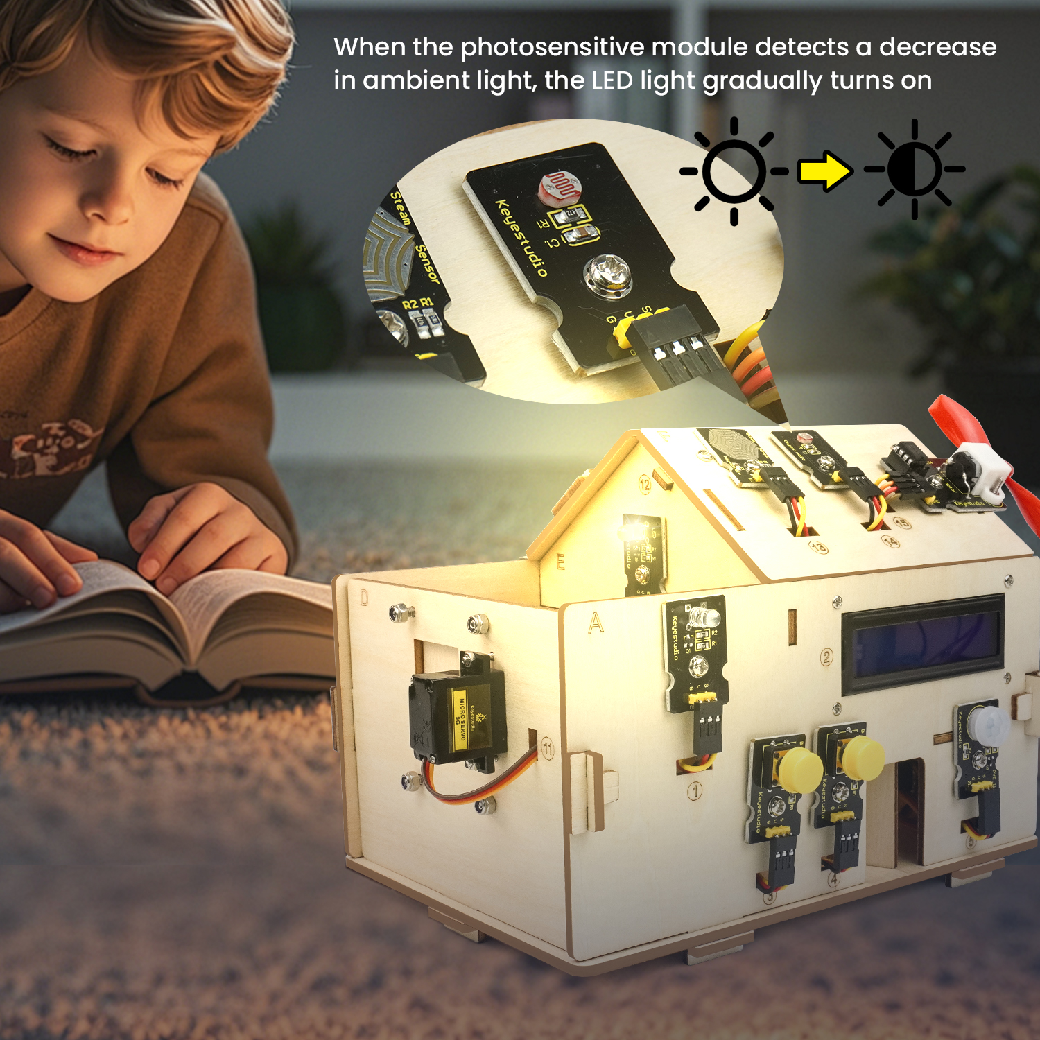 Keyestudio Smart Home IOT Kit  - Home Automation With Arduino reseña y precio