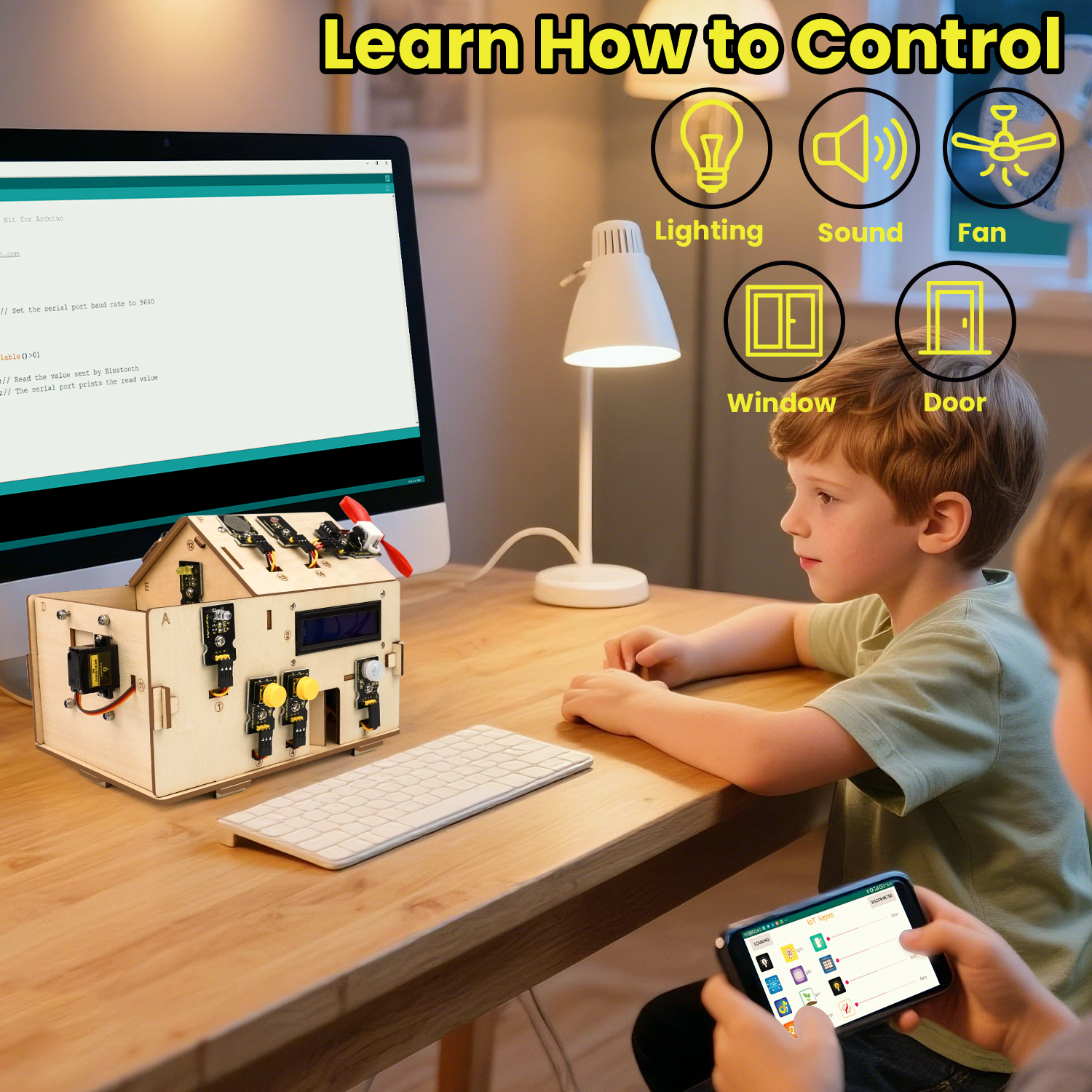 Keyestudio Smart Home IOT Kit  - Home Automation With Arduino reseña y precio