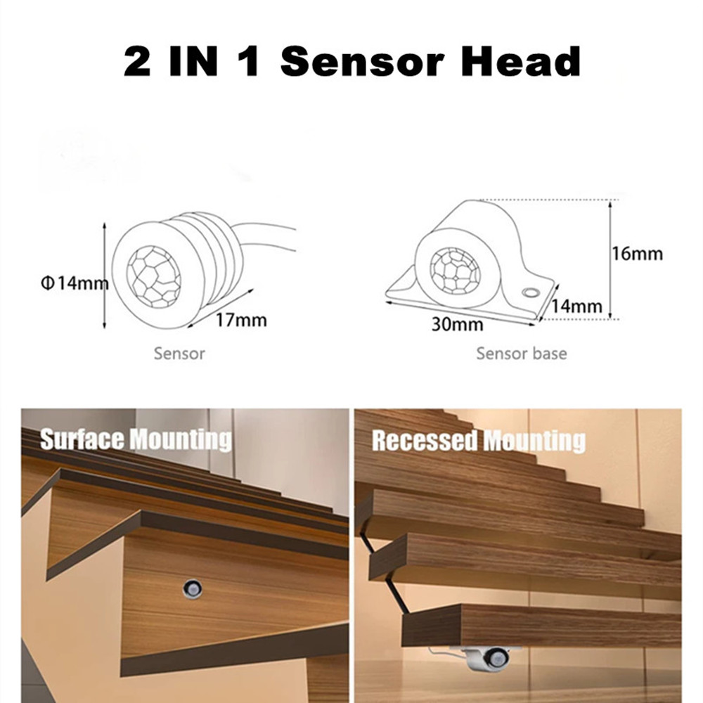 TX-LTK01 Stair Step LED Contro - Motion Sensor Pir Wired reseña y precio