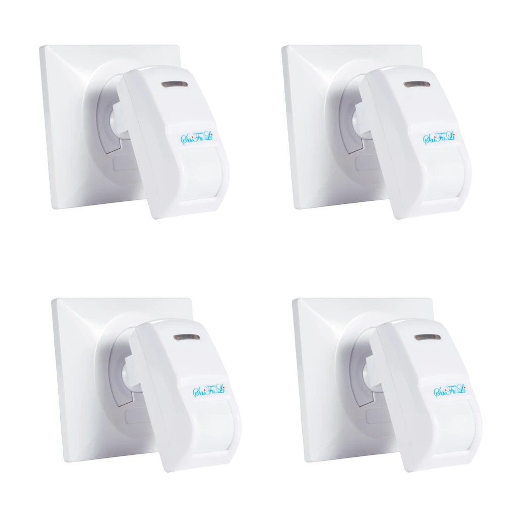 4Pcs Wire Curtain Infrared Det - Motion Sensor Pir Wired reseña y precio