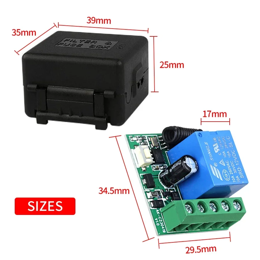 RF 433Mhz Wireless Light Switc - 433Mhz Receiver Module reseña y precio