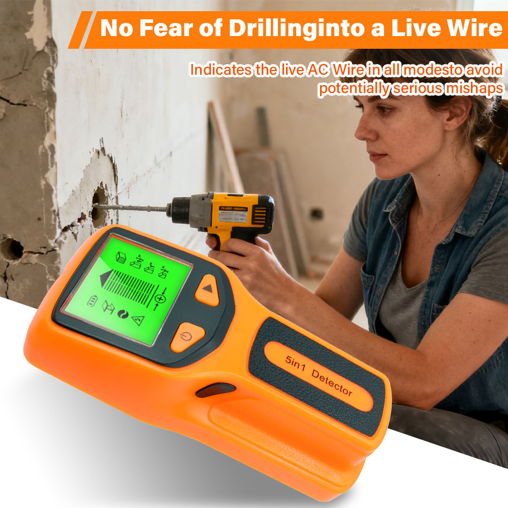 New 5-in-1 Wall Detector Handh - Water Leak Detector Wired reseña y precio