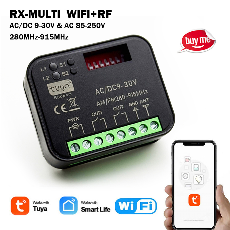 New RX-MULTI 300 a 868 MHz Tuy - 433Mhz Receiver Module reseña y precio