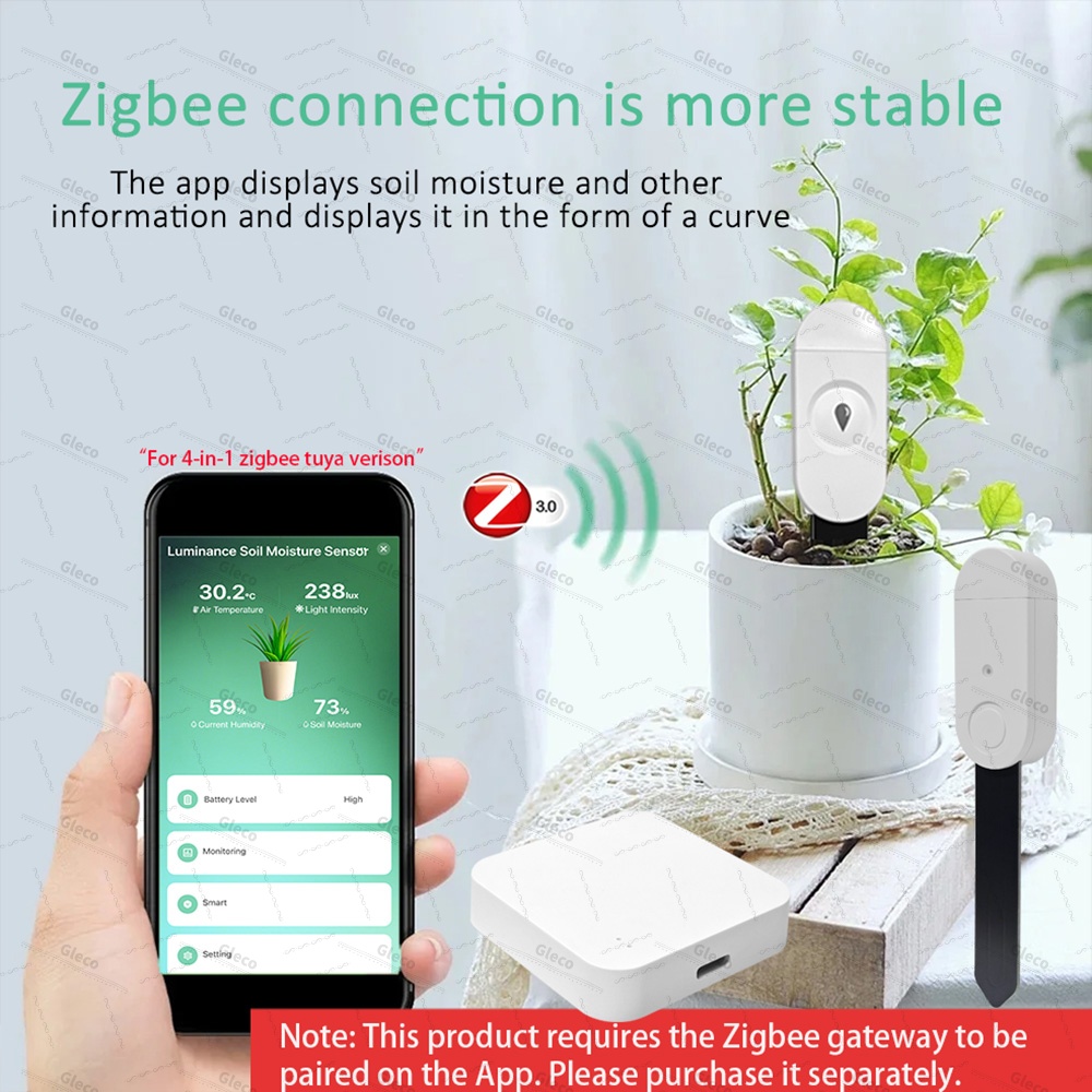 Zigbee Soil Moisture Sensor Me - Home Automation Ideas reseña y precio