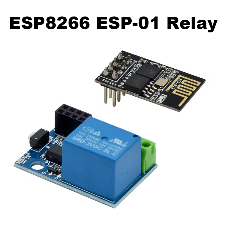 ESP8266 ESP-01S 5V Relay Modul - Home Automation With Arduino reseña y precio