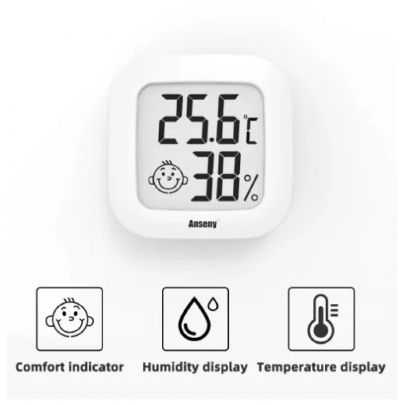 LCD Digital Thermometer Hygrom - Home Automation Industry reseña y precio