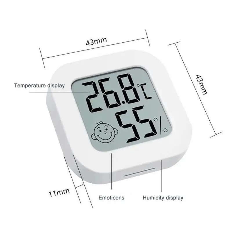 LCD Digital Thermometer Hygrom - Home Automation Industry reseña y precio