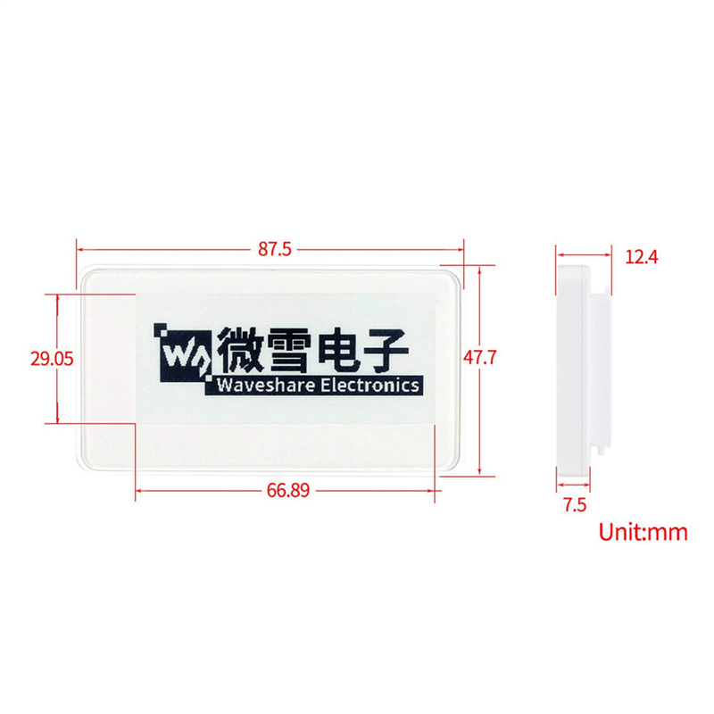 RISE Waveshare 2.9 Inch Wirele - Display Epaper 2.9 reseña y precio