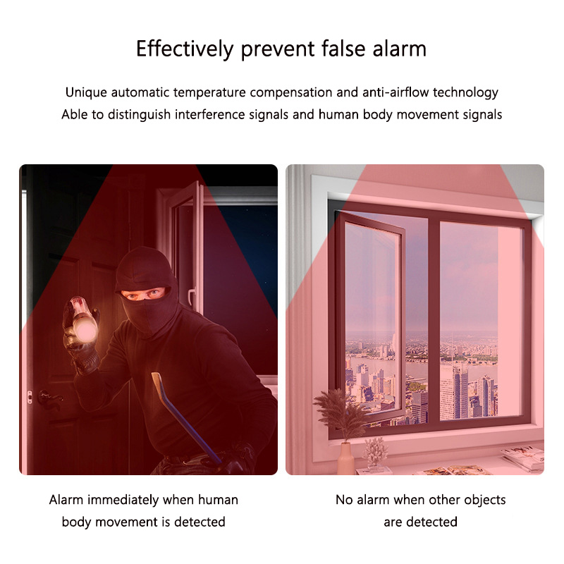 Indoor Anti-pet Anti-theft Ala - Motion Sensor Pir Wired reseña y precio