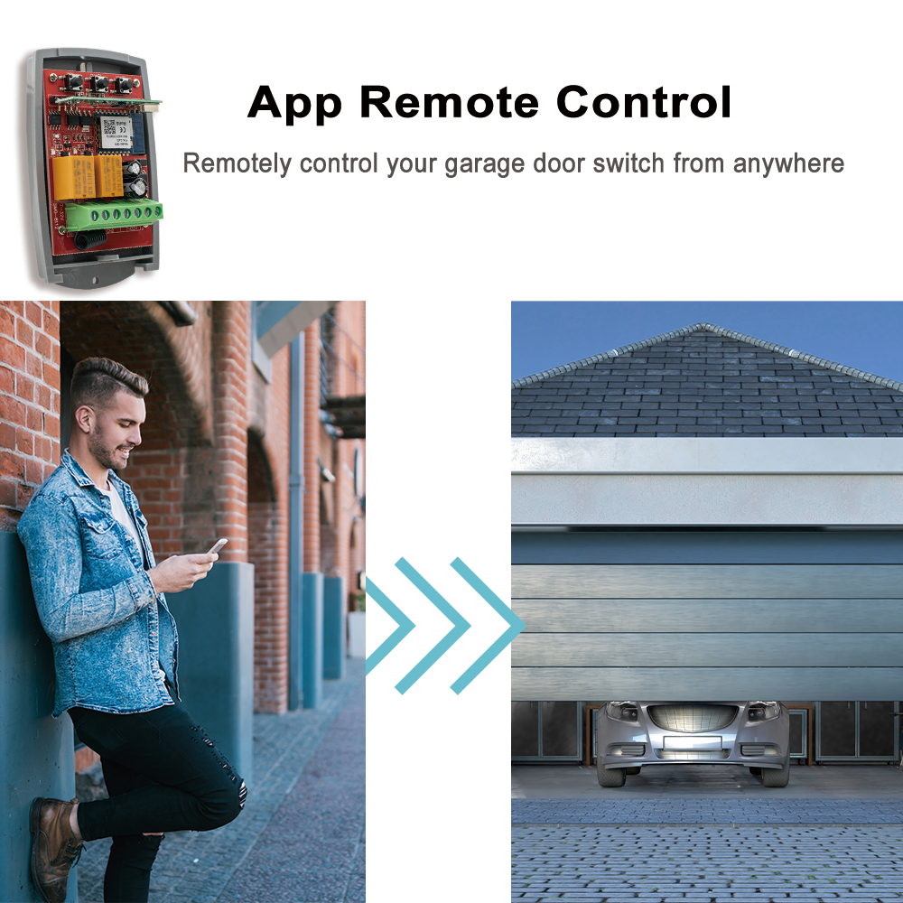 Tuya Auto Gate Control Opener  - 433Mhz Receiver Module reseña y precio