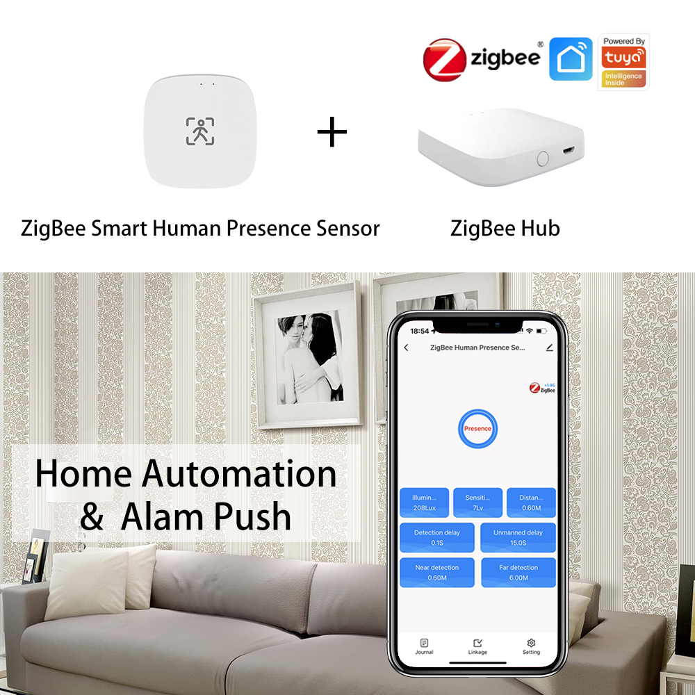 ZigBee Wifi MmWave Human Prese - Home Automation Ideas reseña y precio