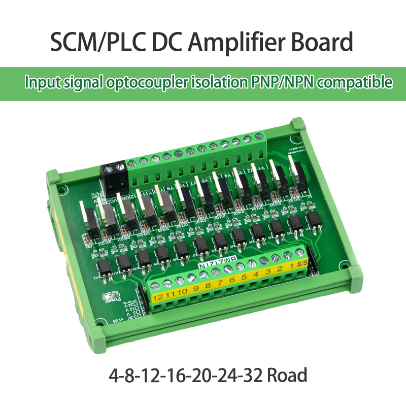 DC12/24V/5V 4/8 Channel IO Car - Relay 8 Channel Board reseña y precio