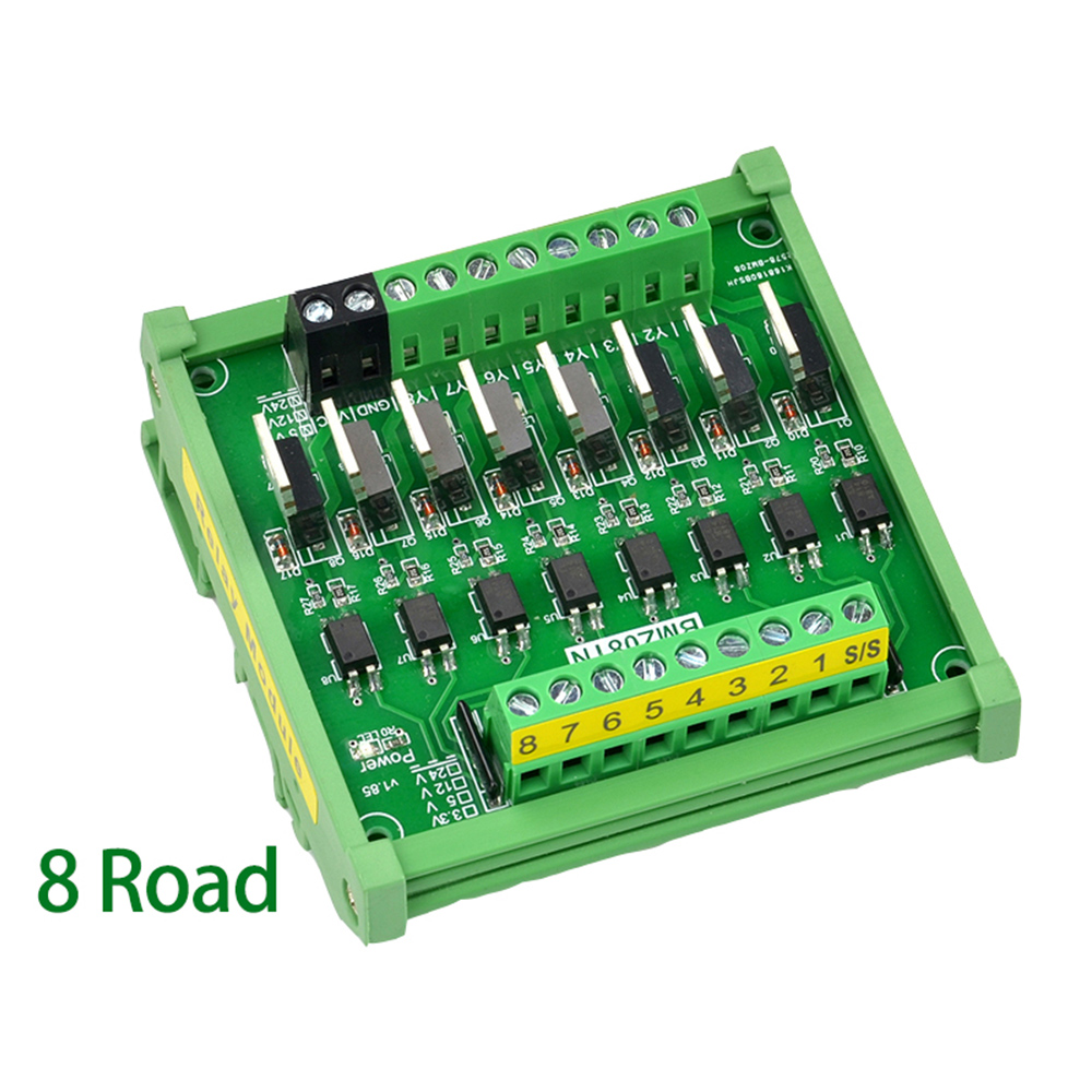 DC12/24V/5V 4/8 Channel IO Car - Relay 8 Channel Board reseña y precio