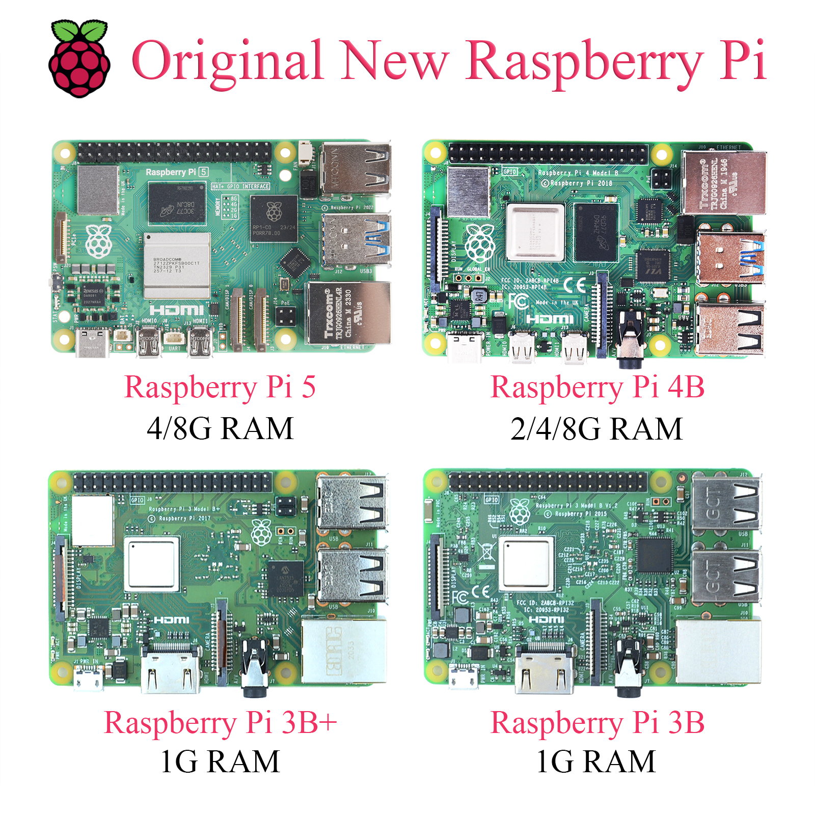 1PCS Original Raspberry Pi 5 4 - Diy Home Automation Raspberry Pi reseña y precio
