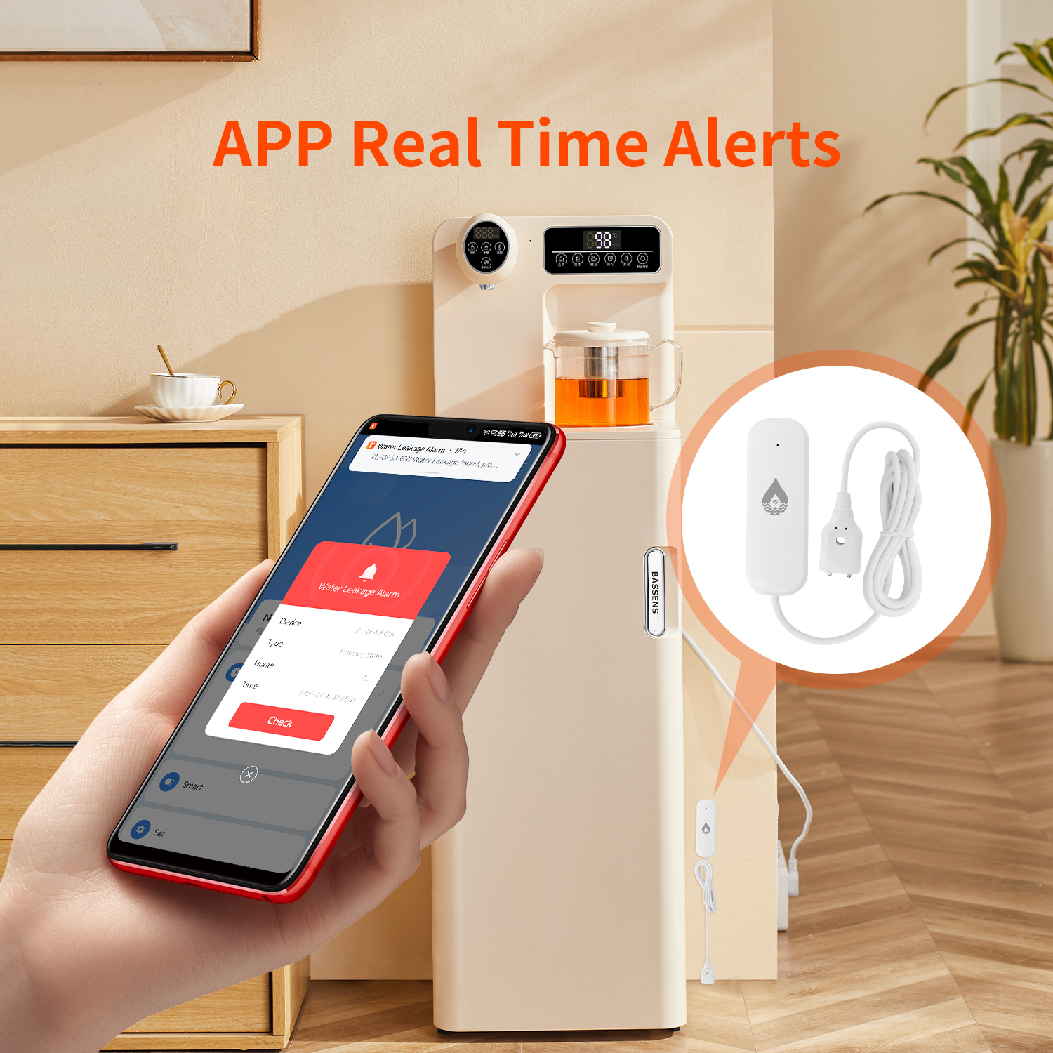 YFK Tuya WiFi Water Leakage Se - Home Automation Ideas reseña y precio