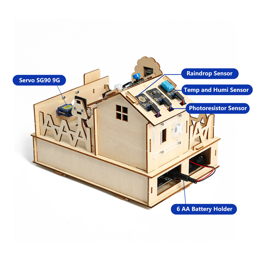 ACEBOTT DIY Smart Home Kit for - Home Automation With Arduino reseña y precio