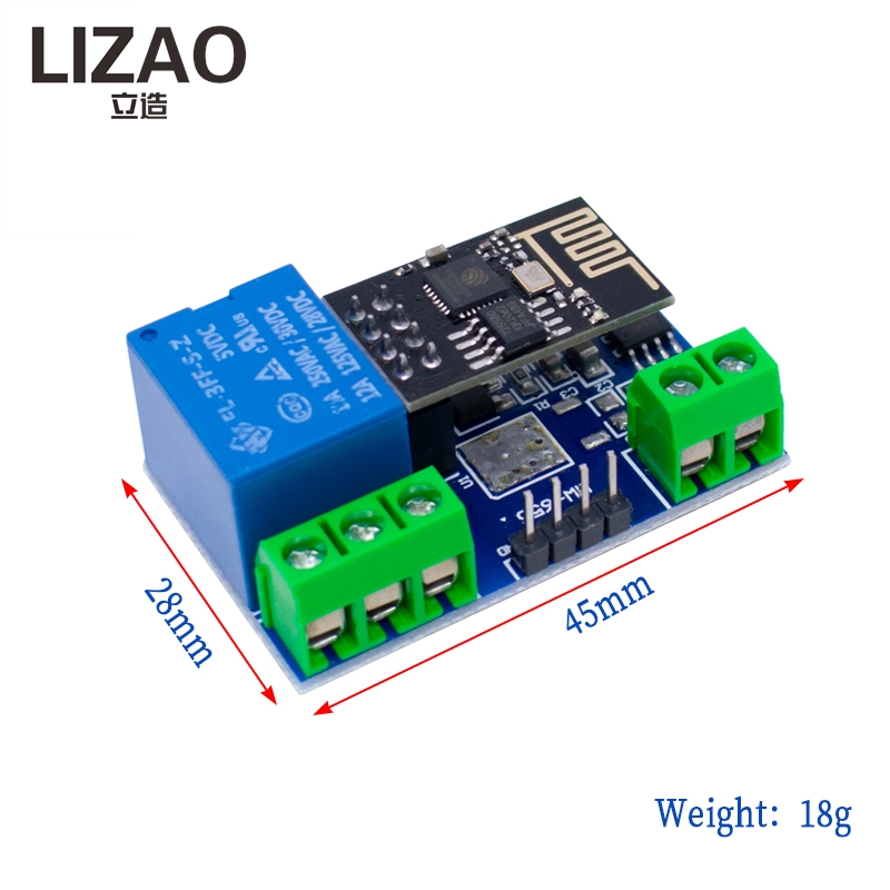 LIZAO ESP8266 5V WiFi IoT Rela - Iot Diy Home Automation reseña y precio