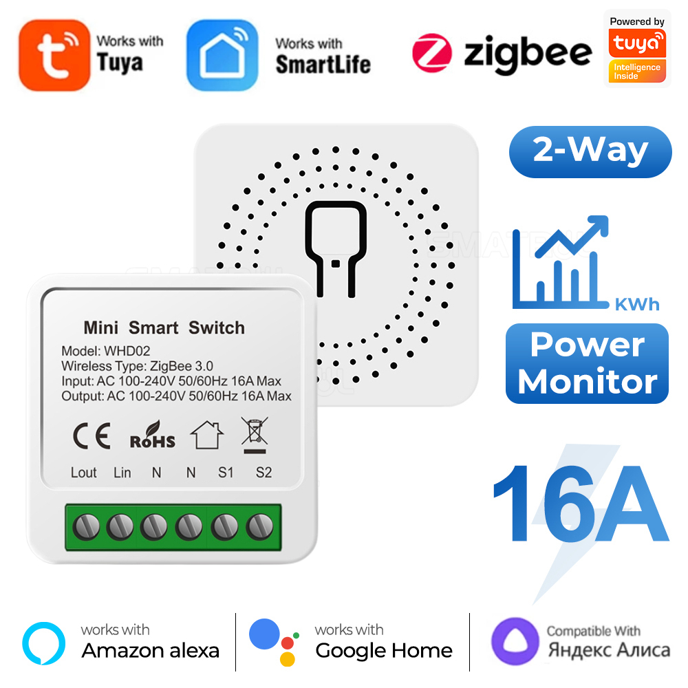 Zigbee / WiFi Smart Switch wit - Home Automation Industry reseña y precio