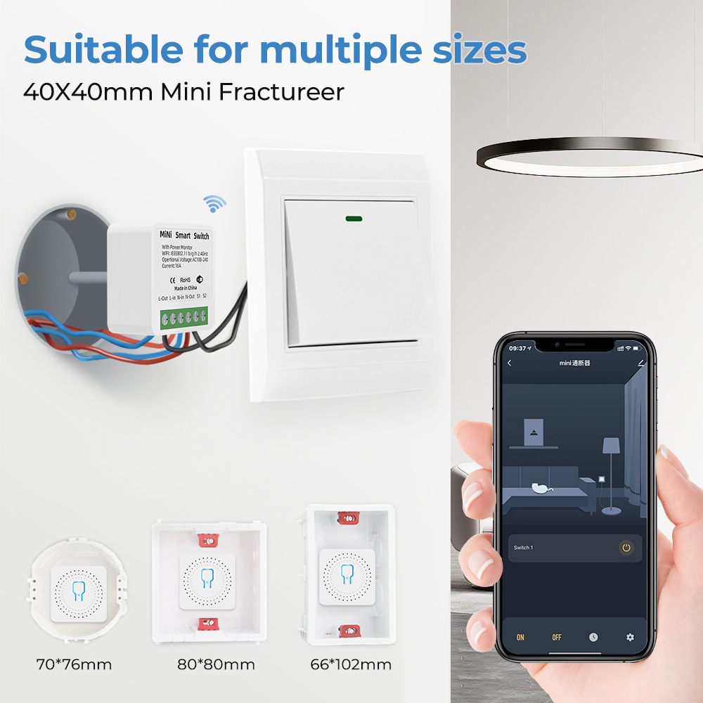 Zigbee / WiFi Smart Switch wit - Home Automation Industry reseña y precio