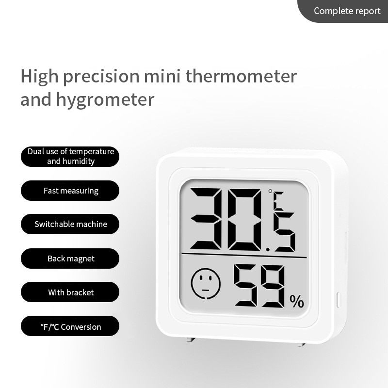 LCD Digital Thermometer Hygrom - Home Automation Industry reseña y precio